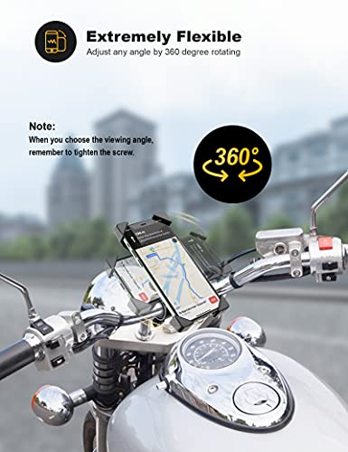 Doorslay Fahrrad Handyhalterung Fahrrad Motorrad Halterung für Handy, 360°  Drehbarer Universal Verstellbaren, für 3.6-6.2 Zoll Handy Elektronische  Geräte : : Elektronik & Foto