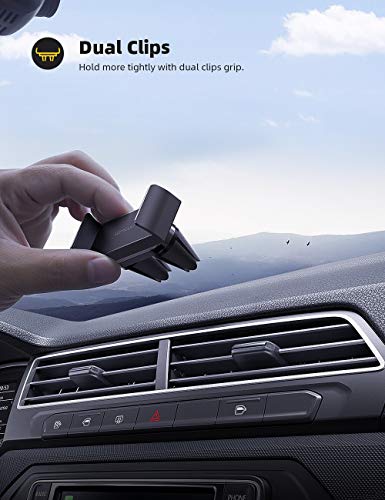 Lamicall Handy Autohalterung, Auto Vent Halterung - Universal 360 Grad  Drehung KFZ Lüftung Halter für iPhone 13 Pro, 12 Pro Max Mini, 11 Pro, Xs  Max