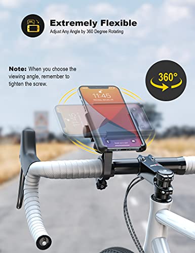 Grefay Handyhalterung Fahrrad Universal Motorrad Handyhalter 【1S Schnelle  Demontage】 Handyhalterung für Rennrad MTB Scooter Mit 360 Drehen für  3,5-7,0 Zoll Smartphone - Check Nr.1